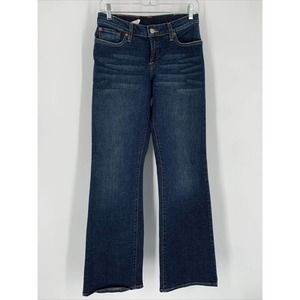 Lucky Brand Dungarees By Gene Montesano Size 29‎ Mid Rise Flare Jeans